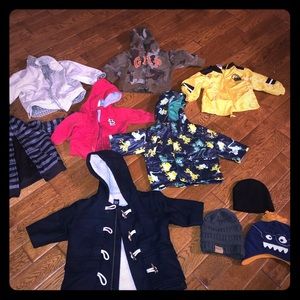 Baby Boy Jacket and Coats lot